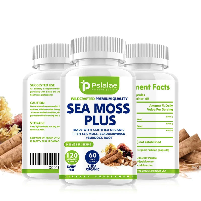 Organic Seaweed Algae Vegetarian Capsules