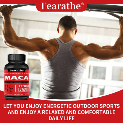 Organic Black Maca Root Energy Supplement