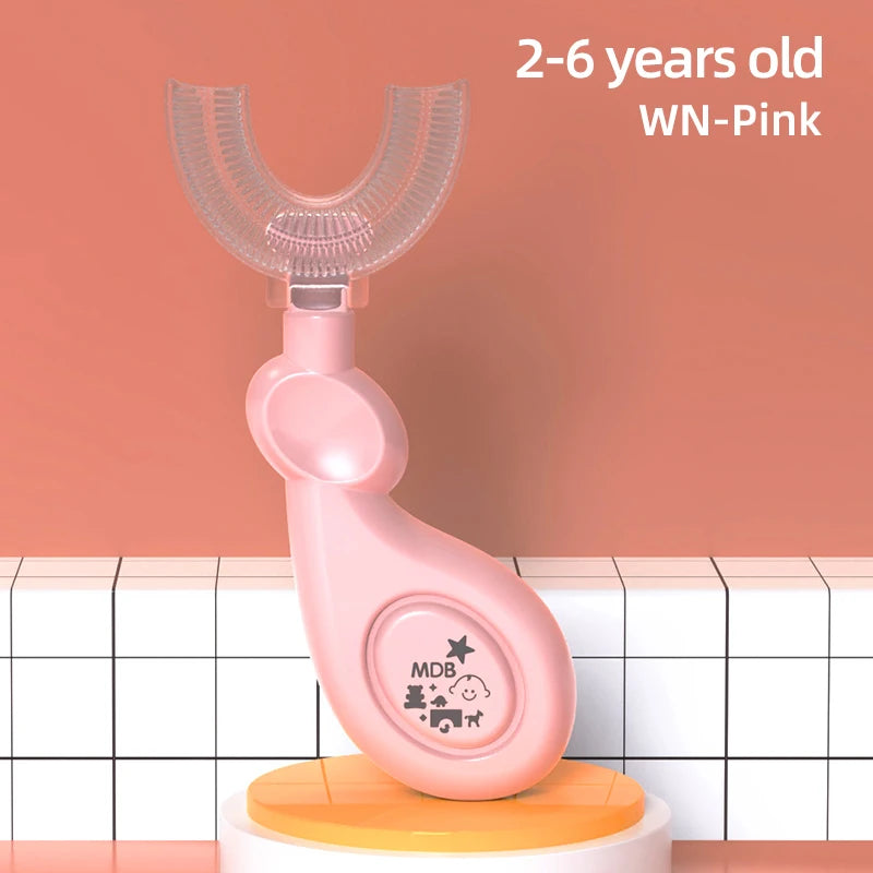 Children’s 360° U-Shaped Silicone Toothbrush