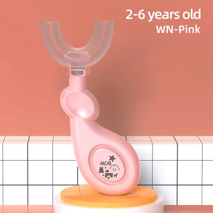 Children’s 360° U-Shaped Silicone Toothbrush