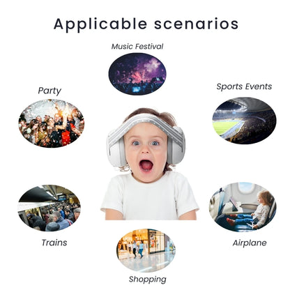 Infant Noise-Canceling Earplugs for Babies
