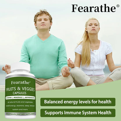 Fruit Vegetable Multivitamin Energy Capsules