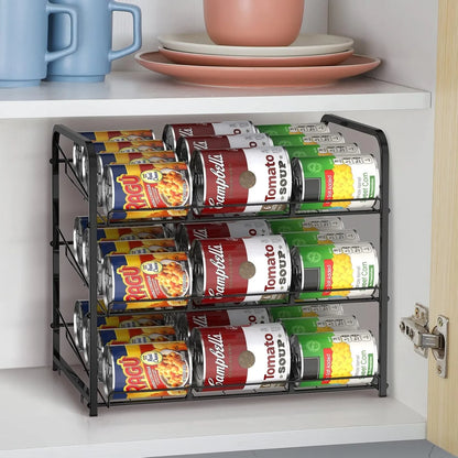 Stackable Can Storage Organizer Rack