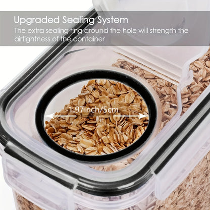Airtight BPA-Free Cereal Storage Containers