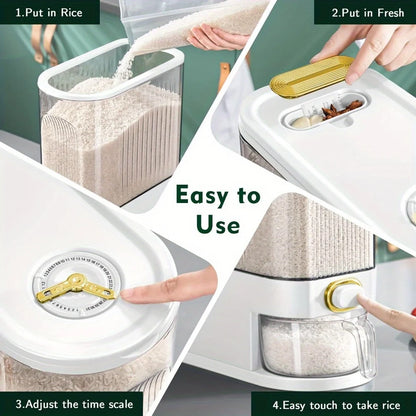 Airtight Grain Storage Container