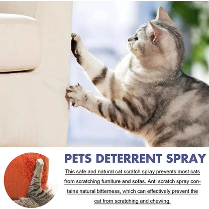 Natural Cat Scratch Deterrent Spray