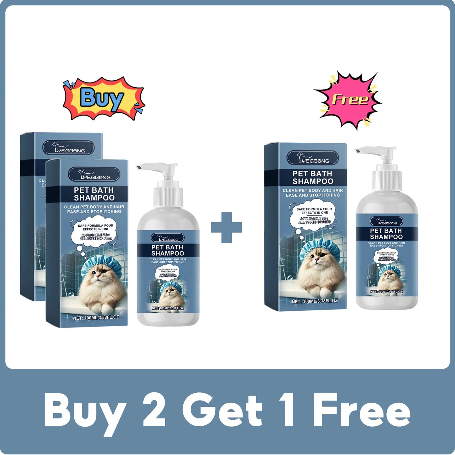 Deodorizing Shampoo for Pets Natural