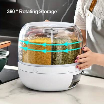Magic Rotating Kitchen Organizer