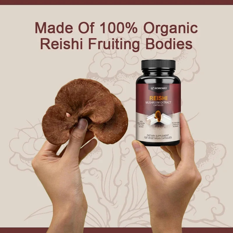 Reishi Mushroom Heart Brain Capsules