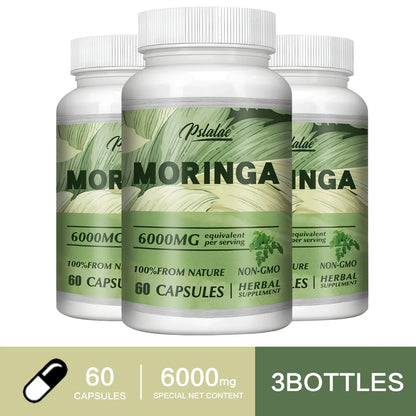 Moringa Energy Antioxidant Health Capsules