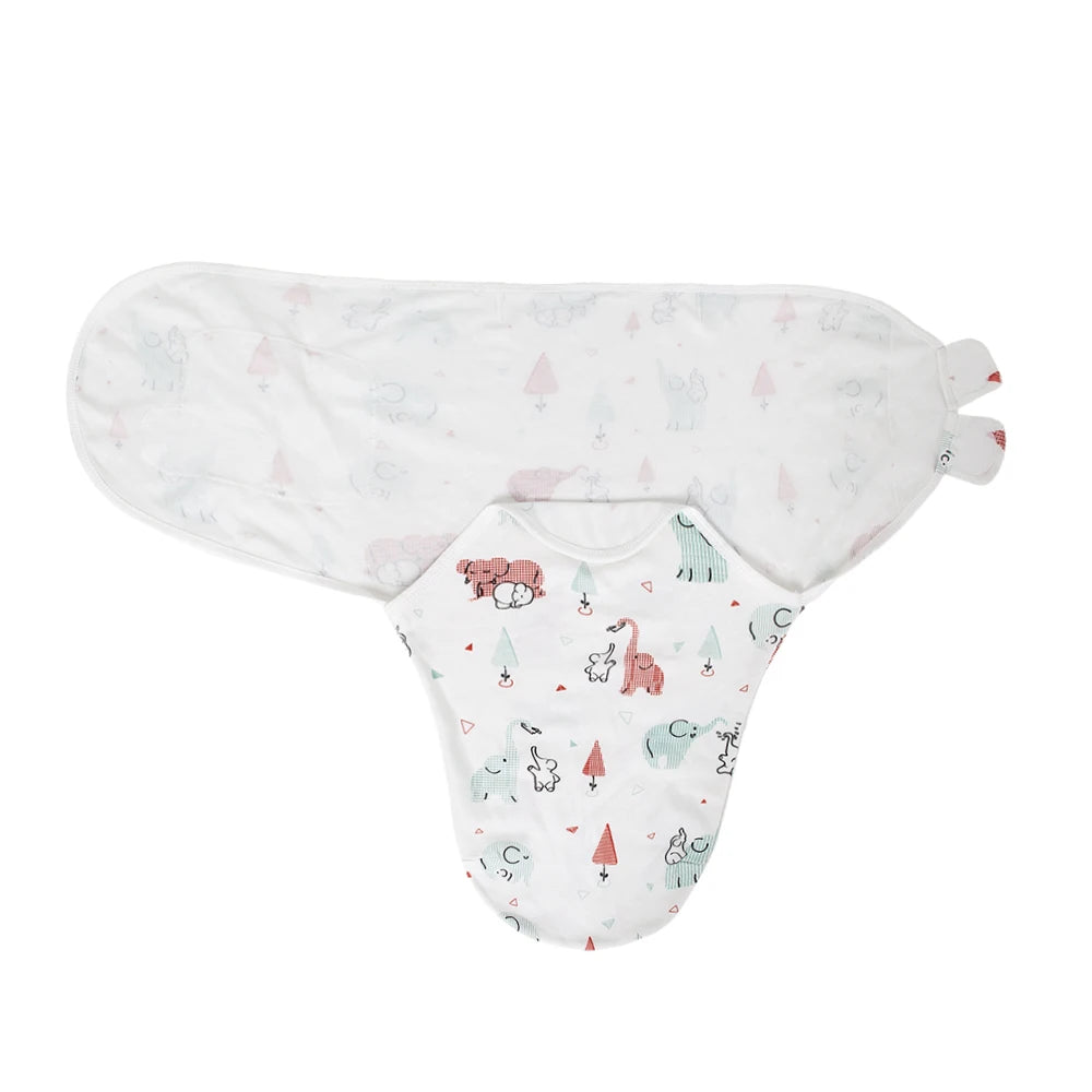 Newborn Baby Sleeping Bag with Cartoon Elephant