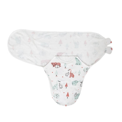 Newborn Baby Sleeping Bag with Cartoon Elephant