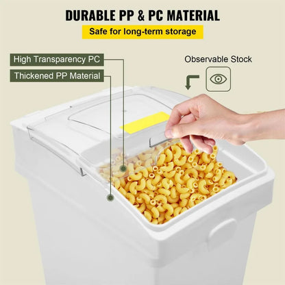 Wheeled Pantry Storage Containers