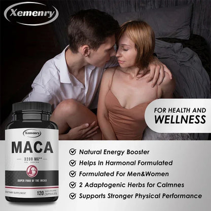 Organic Maca Stamina Support Supplement