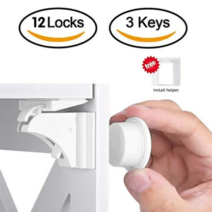 Magnetic Children's Safety Cabinet Lock