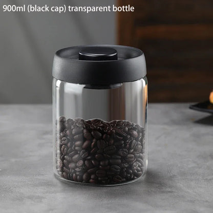 Airtight Coffee Bean Glass Jar