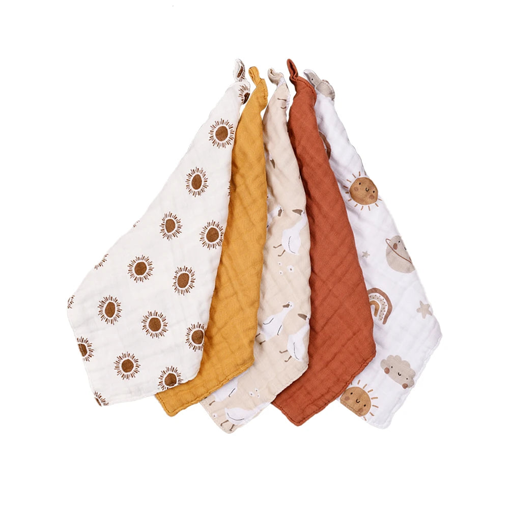Kangobaby Bamboo Cotton Newborn Towel Set
