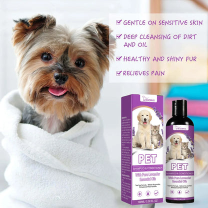 Natural Lavender Pet Care Shampoo