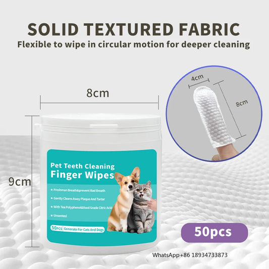 Organic Pet Dental Care Wipes