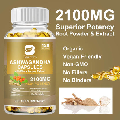 Ashwagandha Root Energy & Sleep Supplement