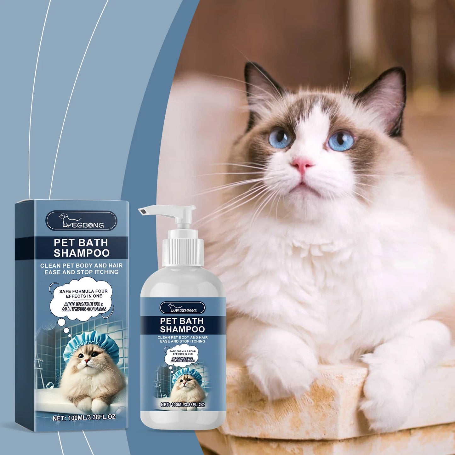 Deodorizing Shampoo for Pets Natural