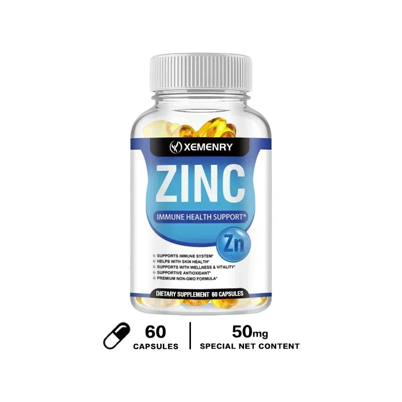 Zinc Hair Skin Immune Capsules
