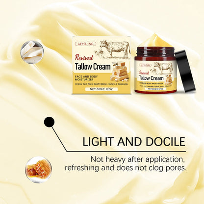 Natural Tallow Beeswax Face Moisturizer
