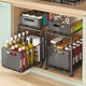 Pull-Out Under-Sink Organizer Rack