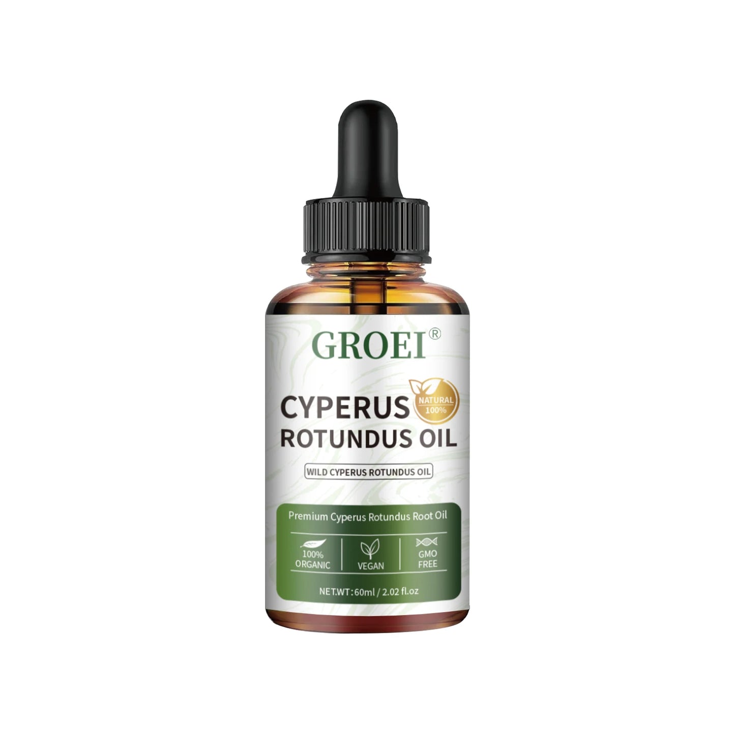 Cyperus Rotundus Oil for Hair Growth and Post-Shave Care