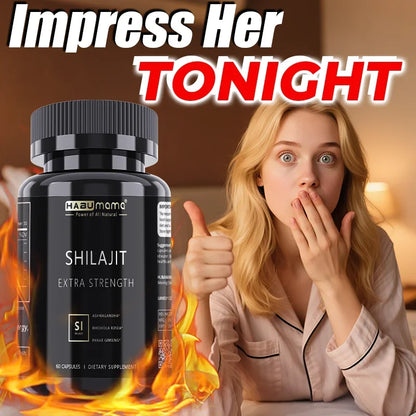 Organic Shilajit Men Energy Capsules