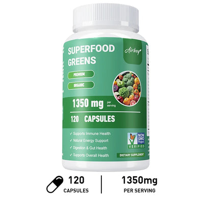 Superfood Greens Energy and Immunity Supplement