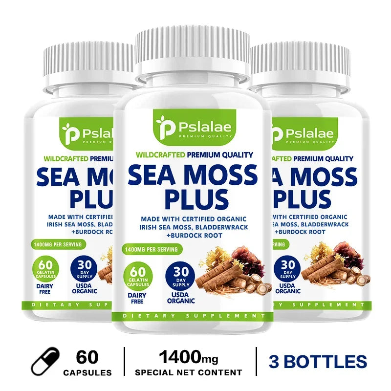 Organic Seaweed Algae Vegetarian Capsules