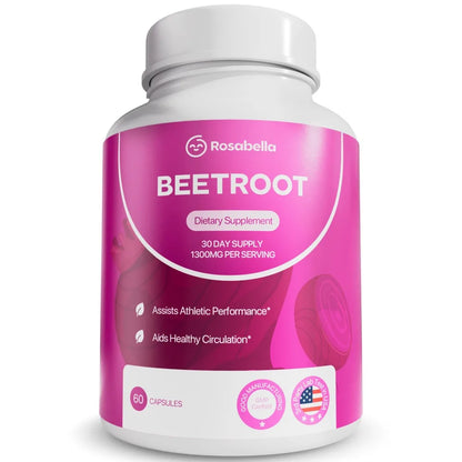 Organic Beetroot Energy Support Capsules