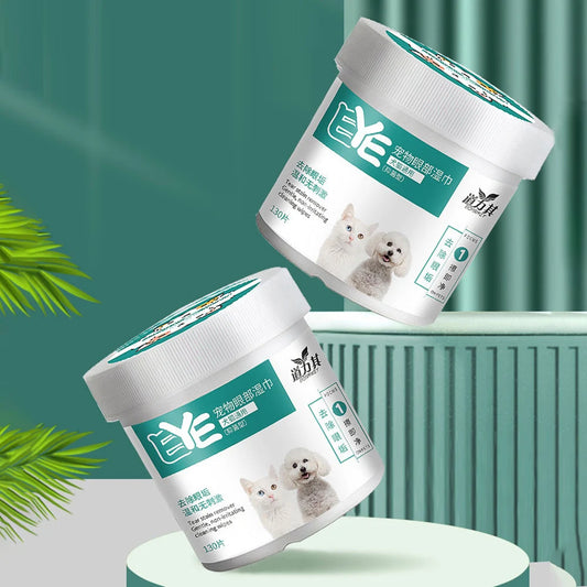 Natural Pet Eye Cleaning Wipes