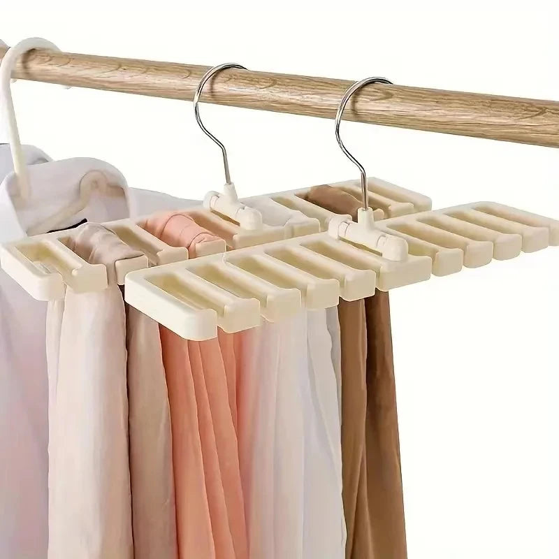 Rotating Tie and Belt Hanger