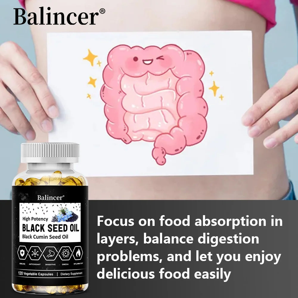 Organic Black Seed Oil Capsules