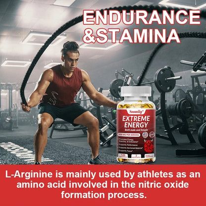 Pure Organic Ginseng Energy Booster Capsules