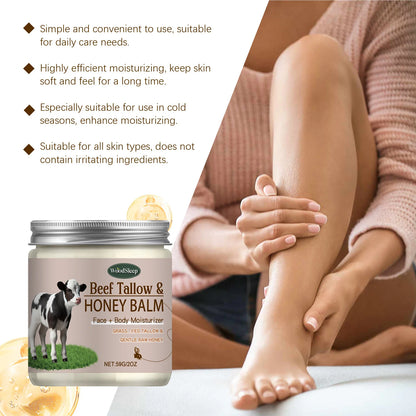 Organic Beef Tallow & Honey Face Cream
