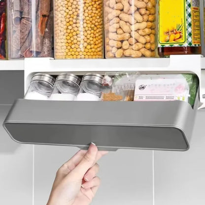 Adjustable Plastic Seasoning Bottle Organizer Rack