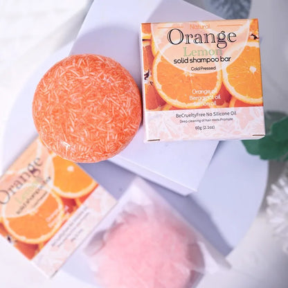 Natural Solid Shampoo Bar for Cleaning