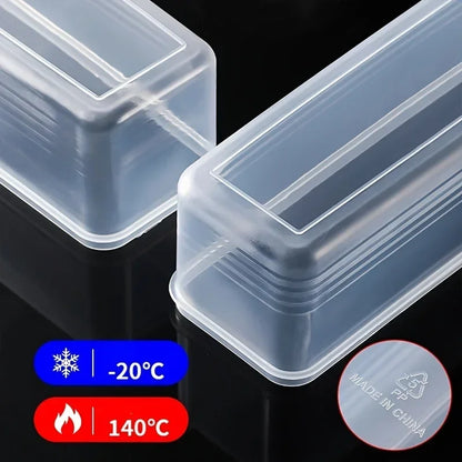 Clear Plastic Storage Container Set