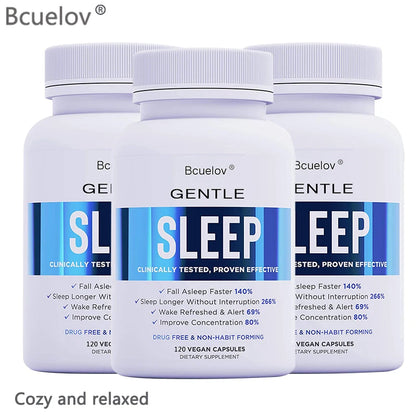Bcuelov Natural Sleep Aid Supplement