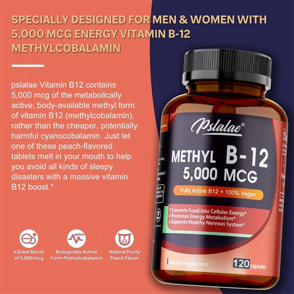 Vitamin B12 Brain and Energy Supplement