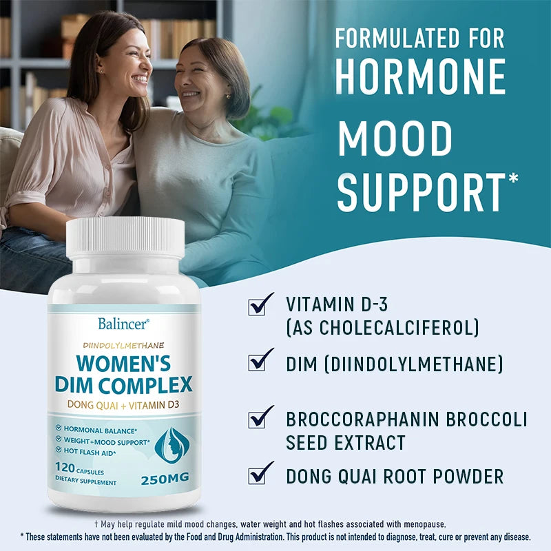 Natural Hormone Support DIM Supplement Formula