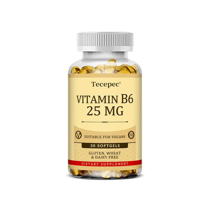 Vitamin B6 Supplement for Energy Support
