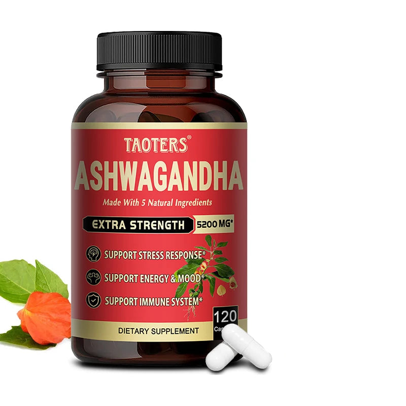 Ashwagandha Turmeric Energy Support Capsules