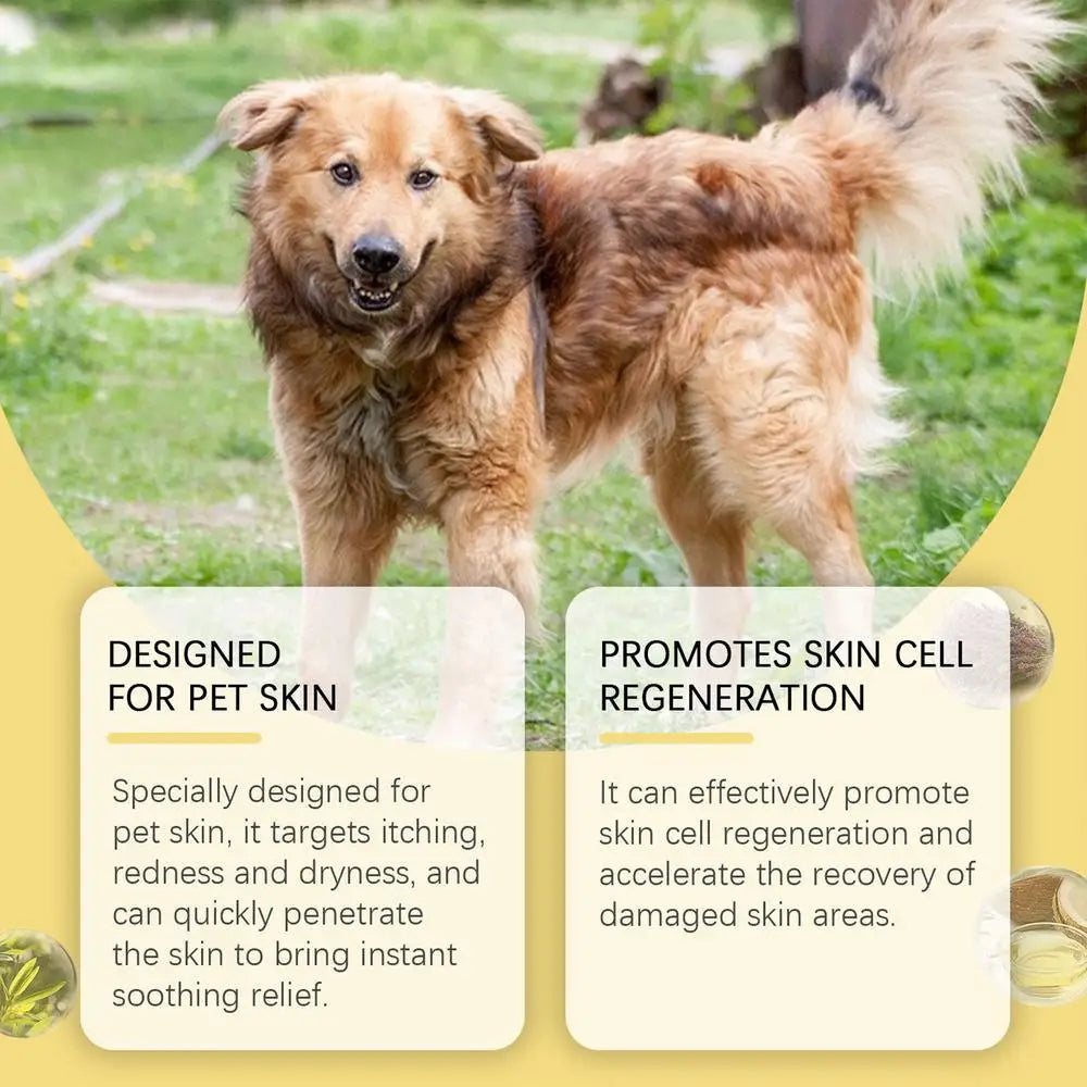 Natural Dog Puppy Moisturizing Spray