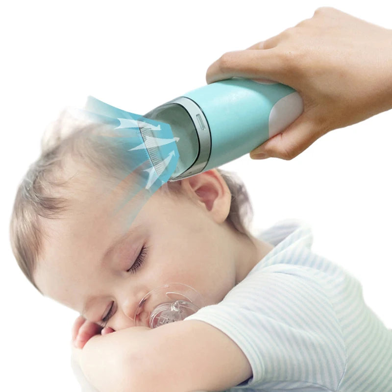 Mute Kids Hair Trimmer with Automatic Gathering