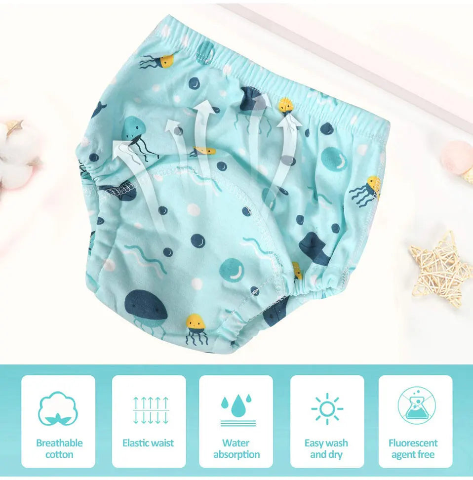 Reusable Baby Diapers for Potty Training