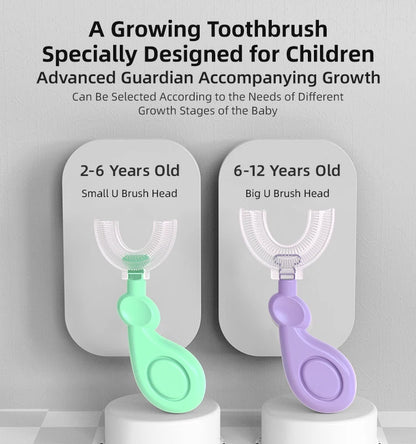 Children’s 360° U-Shaped Silicone Toothbrush